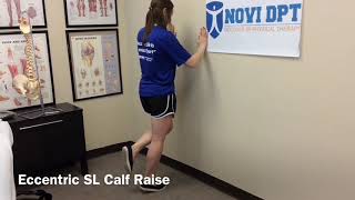 Eccentric SL Calf Raise
