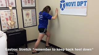 Gastroc Stretch