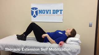 Thoracic Extension Self Mobilization