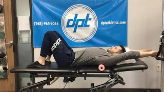 Upper Thoracic Extension Mobilization in Supine