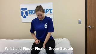 Wrist and Finger Flexion Group Stretch
